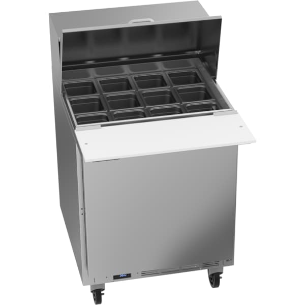 Refrigerated Sandwich Prep Table, Mega Top, 7.3 cu. Ft, 115 Volt